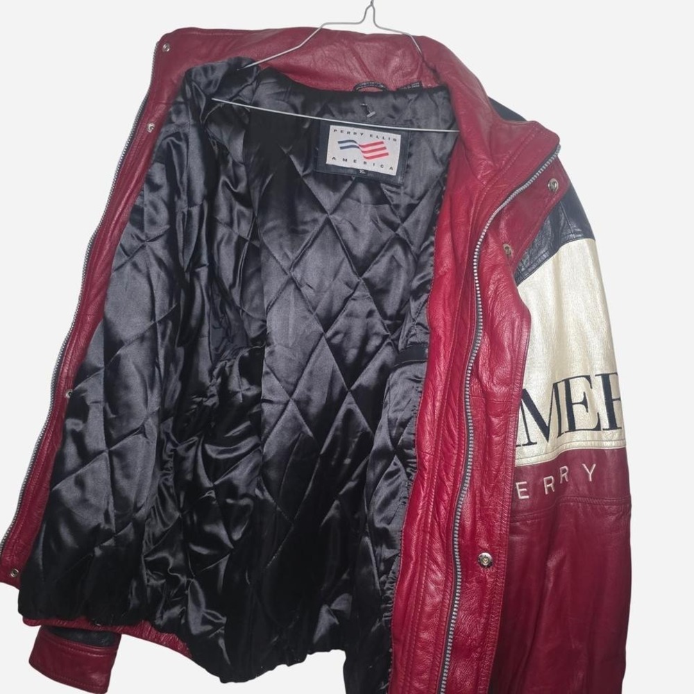 Vtg Perry Ellis jacket size XL - Picture 4 of 5